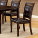 Woodside Dark Cherry/Espresso Side Chair (2/CTN) - Casa Morelos / Coahuila Furniture (Oklahoma City, OK)