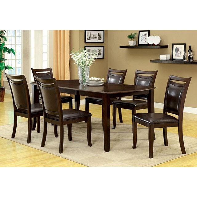 Woodside Dark Cherry/Espresso Side Chair (2/CTN) - Casa Morelos / Coahuila Furniture (Oklahoma City, OK)