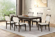 Woolwich 7 Pc Dining Table Set - Casa Morelos / Coahuila Furniture (Oklahoma City, OK)