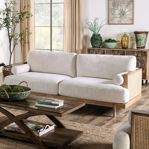 ALESUND Sofa, Beige/Light Oak, Natural & Brown - Casa Morelos / Coahuila Furniture (Oklahoma City, OK)