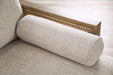 ALESUND Chair, Beige/Light Oak Natural & Brown - Casa Morelos / Coahuila Furniture (Oklahoma City, OK)