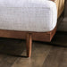ALESUND Chair, Beige/Light Oak Natural & Brown - Casa Morelos / Coahuila Furniture (Oklahoma City, OK)