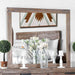 Wynton Weathered Light Oak Mirror - Casa Morelos / Coahuila Furniture (Oklahoma City, OK)