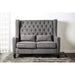 Alicante Love Seat Bench, Gray - Casa Morelos / Coahuila Furniture (Oklahoma City, OK)