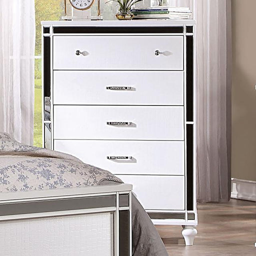 BRACHIUM Chest, White - Casa Morelos / Coahuila Furniture (Oklahoma City, OK)