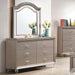 ALLIE Dresser Beige & Rose Gold - Casa Morelos / Coahuila Furniture (Oklahoma City, OK)