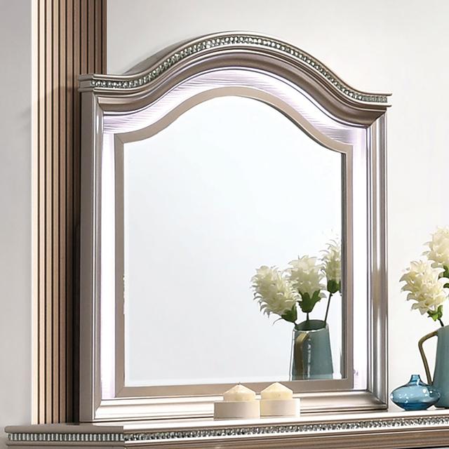 ALLIE Mirror Beige & Rose Gold - Casa Morelos / Coahuila Furniture (Oklahoma City, OK)