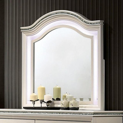ALLIE Mirror Beige & Rose Gold - Casa Morelos / Coahuila Furniture (Oklahoma City, OK)