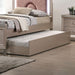 ALLIE Trundle Beige & Rose Gold - Casa Morelos / Coahuila Furniture (Oklahoma City, OK)