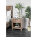 Wynton Weathered Light Oak Night Stand - Casa Morelos / Coahuila Furniture (Oklahoma City, OK)