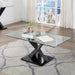 XANTHUS Coffee Table, Black - Casa Morelos / Coahuila Furniture (Oklahoma City, OK)