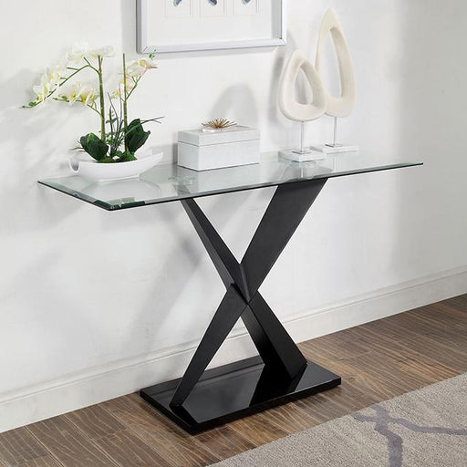 XANTHUS Sofa Table, Black - Casa Morelos / Coahuila Furniture (Oklahoma City, OK)