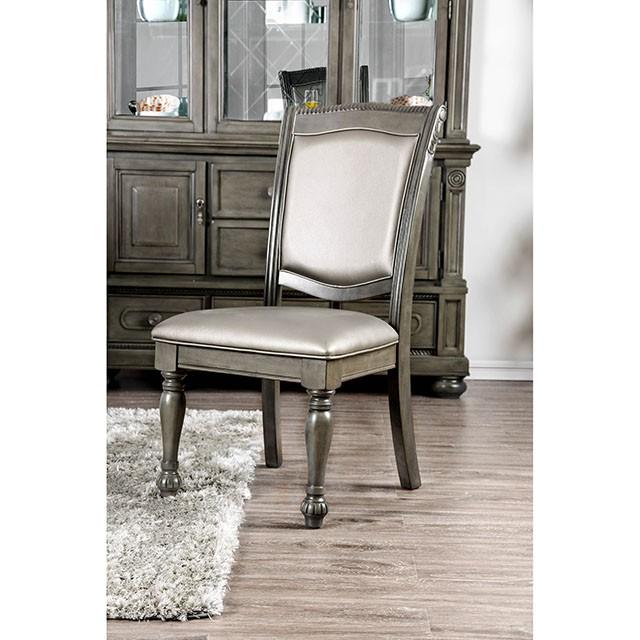 Alpena Gray Side Chair (2/CTN) - Casa Morelos / Coahuila Furniture (Oklahoma City, OK)