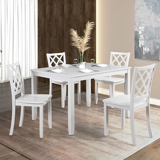 Yamhill 5 Pc. Dining Table Set - Casa Morelos / Coahuila Furniture (Oklahoma City, OK)