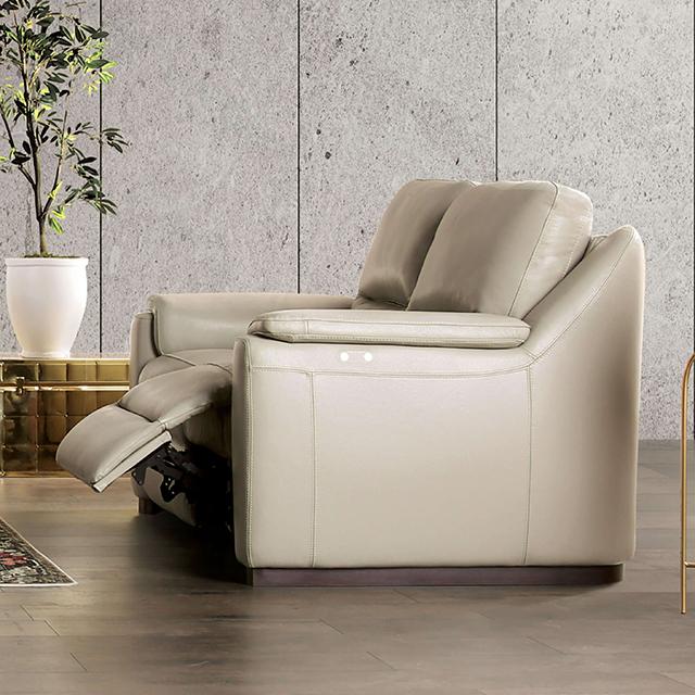 ALTAMURA Power Sofa, Gray & Beige - Casa Morelos / Coahuila Furniture (Oklahoma City, OK)
