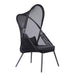 Alverta Foldable Chair Grey & Black (2/Ctn) - Casa Morelos / Coahuila Furniture (Oklahoma City, OK)