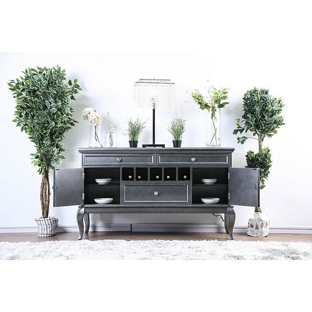 Amina Gray Server - Casa Morelos / Coahuila Furniture (Oklahoma City, OK)