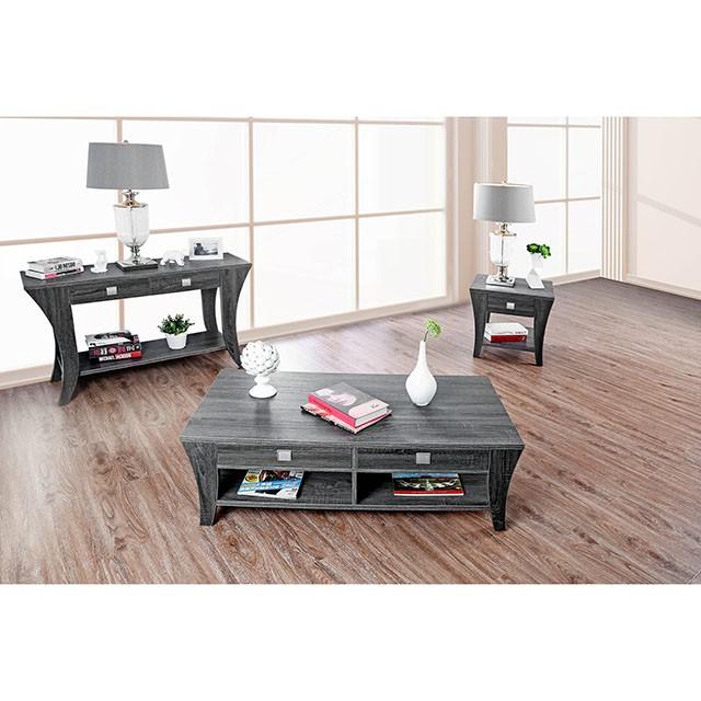 Amity Gray Sofa Table - Casa Morelos / Coahuila Furniture (Oklahoma City, OK)