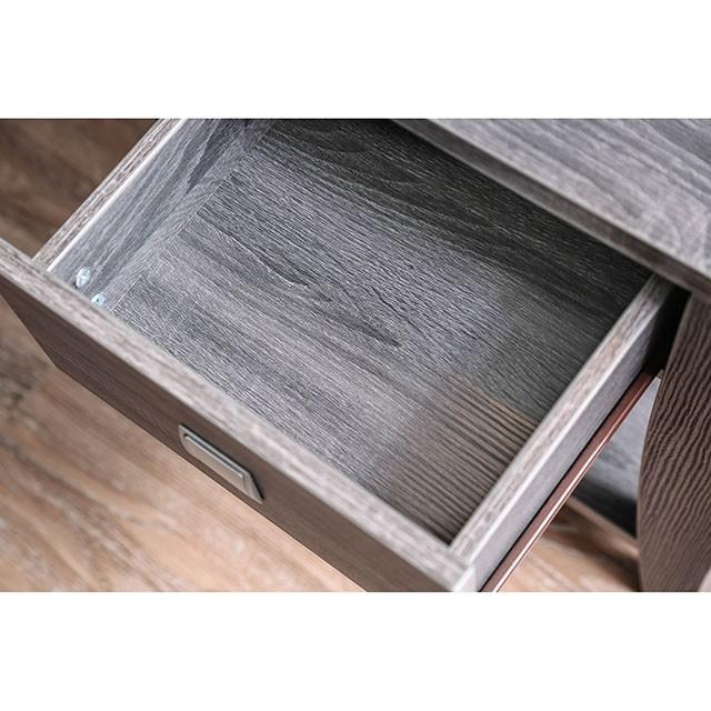 Amity Gray End Table - Casa Morelos / Coahuila Furniture (Oklahoma City, OK)