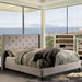 Anabelle Bed Blue & Gray - Casa Morelos / Coahuila Furniture (Oklahoma City, OK)