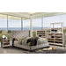 Anabelle Bed Blue & Gray - Casa Morelos / Coahuila Furniture (Oklahoma City, OK)