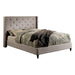 Anabelle Bed Blue & Gray - Casa Morelos / Coahuila Furniture (Oklahoma City, OK)