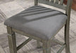 ANAYA Counter Ht. Chair (2/CTN), Gray/Lt. Gray - Casa Morelos / Coahuila Furniture (Oklahoma City, OK)