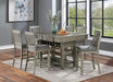 Anaya 7 Pc Counter Ht Table Set - Casa Morelos / Coahuila Furniture (Oklahoma City, OK)
