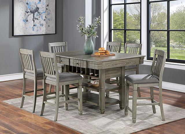 Anaya 7 Pc Counter Ht Table Set - Casa Morelos / Coahuila Furniture (Oklahoma City, OK)