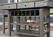 ANAYA Counter Ht. Table, Gray - Casa Morelos / Coahuila Furniture (Oklahoma City, OK)