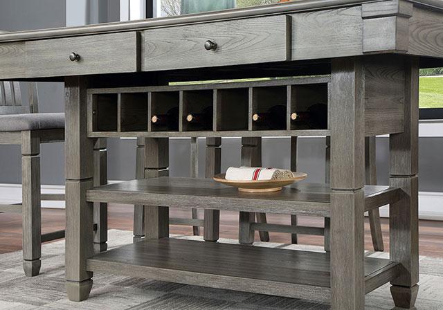 Anaya 7 Pc Counter Ht Table Set - Casa Morelos / Coahuila Furniture (Oklahoma City, OK)