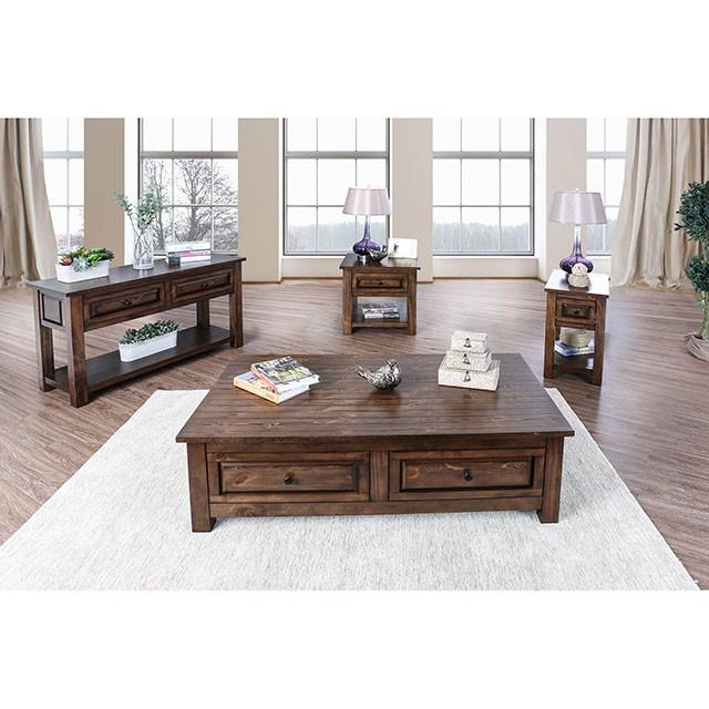 Annabel Walnut Sofa Table - Casa Morelos / Coahuila Furniture (Oklahoma City, OK)