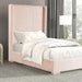 Cadwell Bed Black, Grey, Pink & White - Casa Morelos / Coahuila Furniture (Oklahoma City, OK)