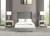 Cadwell Bed Black, Grey, Pink & White - Casa Morelos / Coahuila Furniture (Oklahoma City, OK)