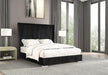 Cadwell Bed Black, Grey, Pink & White - Casa Morelos / Coahuila Furniture (Oklahoma City, OK)