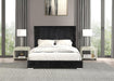 Cadwell Bed Black, Grey, Pink & White - Casa Morelos / Coahuila Furniture (Oklahoma City, OK)