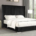 Cadwell Bed Black, Grey, Pink & White - Casa Morelos / Coahuila Furniture (Oklahoma City, OK)