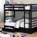 California Iv Black, Walnut, Gray, & White Twin/Twin Bunk Bed - Casa Morelos / Coahuila Furniture (Oklahoma City, OK)