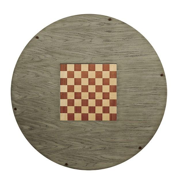 YELENA Gray Game Table - Casa Morelos / Coahuila Furniture (Oklahoma City, OK)