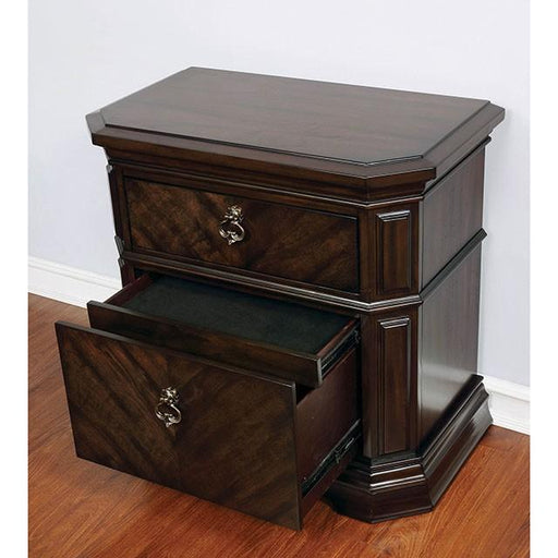 Calliope Espresso Night Stand - Casa Morelos / Coahuila Furniture (Oklahoma City, OK)