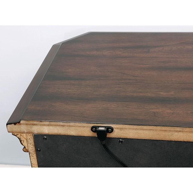 Calliope Espresso Night Stand - Casa Morelos / Coahuila Furniture (Oklahoma City, OK)
