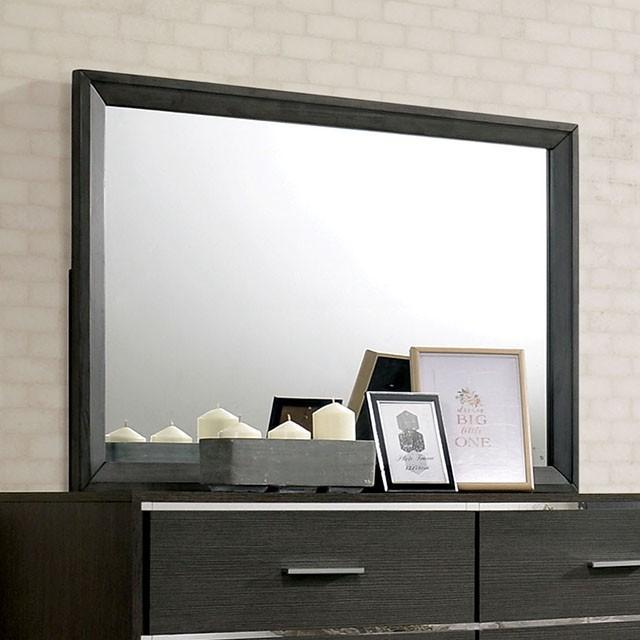 Camryn Warm Gray Mirror - Casa Morelos / Coahuila Furniture (Oklahoma City, OK)