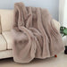 Caparica Blush Throw, Blush - Casa Morelos / Coahuila Furniture (Oklahoma City, OK)