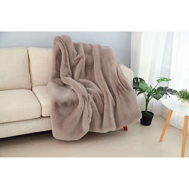 Caparica Blush Throw, Blush - Casa Morelos / Coahuila Furniture (Oklahoma City, OK)