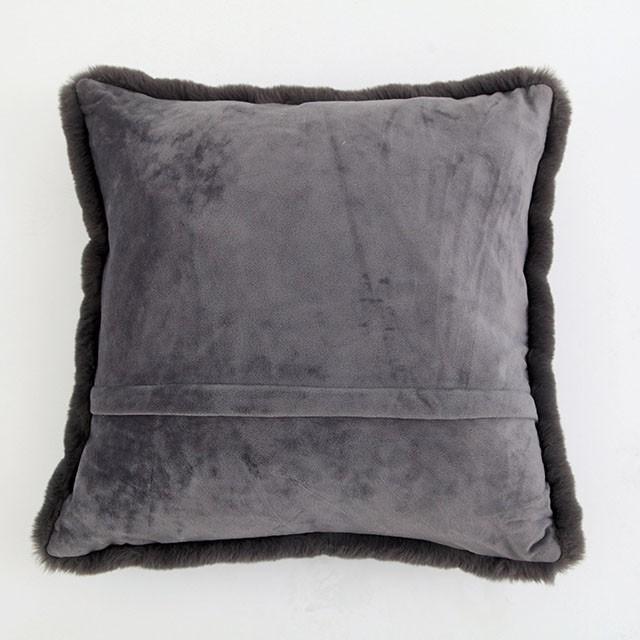 Caparica Charcoal 20" X 20" Pillow, Charcoal - Casa Morelos / Coahuila Furniture (Oklahoma City, OK)