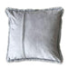 Caparica Silver 20" X 20" Pillow, Silver - Casa Morelos / Coahuila Furniture (Oklahoma City, OK)