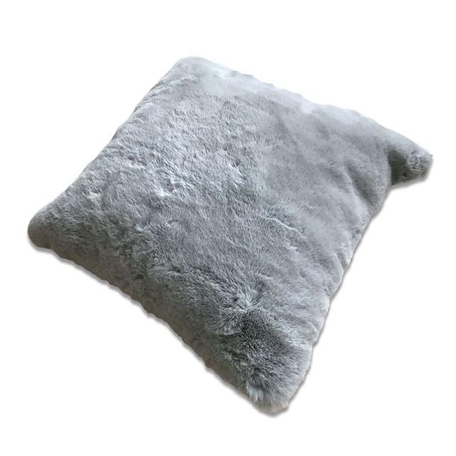 Caparica Silver 20" X 20" Pillow, Silver - Casa Morelos / Coahuila Furniture (Oklahoma City, OK)