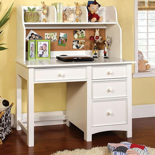 Omnus White Desk - Casa Morelos / Coahuila Furniture (Oklahoma City, OK)