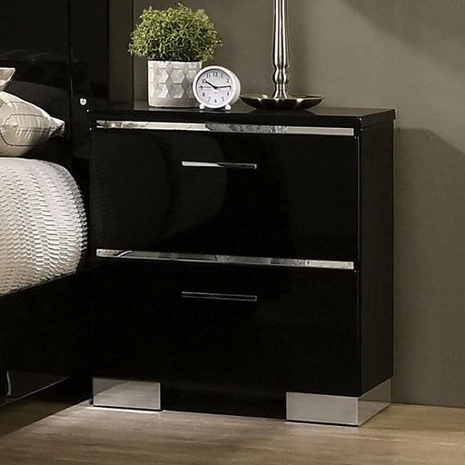 CARLIE Night Stand w/ USB Plug - Casa Morelos / Coahuila Furniture (Oklahoma City, OK)