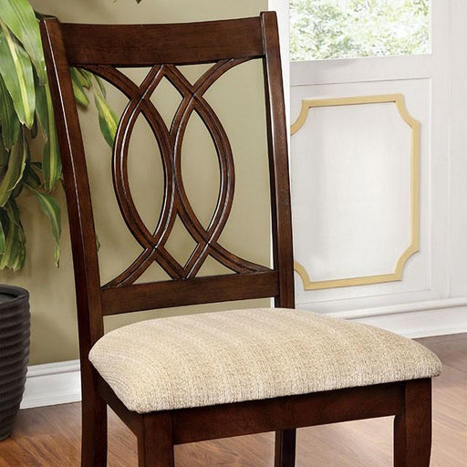 Carlisle Brown Cherry Side Chair (2/CTN) - Casa Morelos / Coahuila Furniture (Oklahoma City, OK)